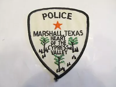Texas Marshall Police Patch Old Cheese Cloth • $3.03