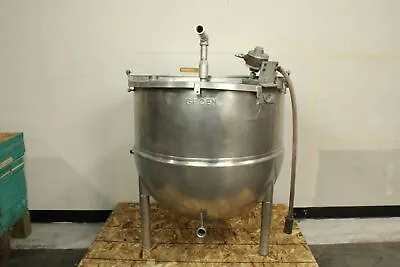Groen SAF FT 80 Gallon Direct Steam Kettle W/ Agitator • $7999