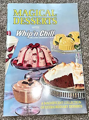 1960s Magical Desserts Whip 'n Chill Mix Jello Recipes Magazine Cookbook • $5