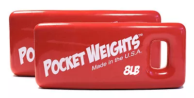 Pocket Weights Scuba Weights 16lb (2x8lb). Free USPS Priority Shipping. • $94.99