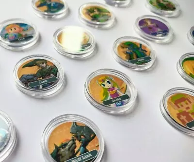 $6.49 • Buy Zelda Breath Of The Wild BOTW TotK Amiibo Pick ANY Unlock Items Coin NFC Switch