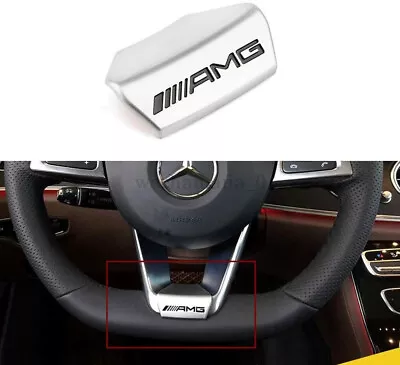 For AMG Steering Wheel Emblem Decal Sticker Badge Decoration Logo AMG D AU • $17.09
