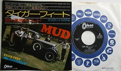 MUD:  Tiger Feet (Odeon)  Rare 1973 Japanese Issue 7  Single • £20