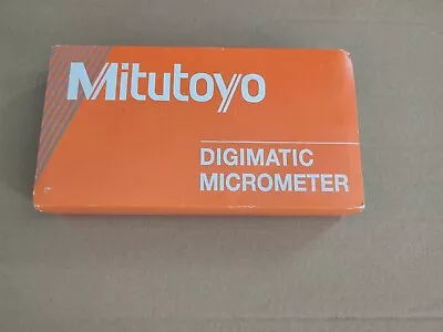 Mitutoyo 293-344-30 Digital Micrometer IP65 0.001mm Coolant Proof 0-1inch 0-25mm • £100