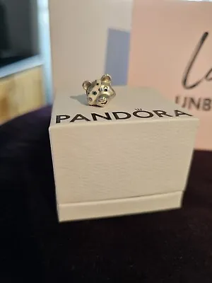 Pandora GENUINE Pudsey Bear Silver Coloured Charm Very RARE Collectible 💖 • £14