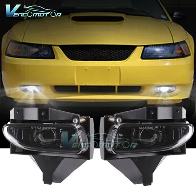 Pair LED Fog Lights Lamps Fit For Ford Mustang 1999 2000 2001 2002 2003 2004 • $59.99