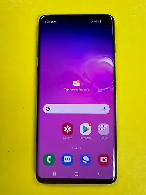 Samsung Galaxy S10  - 128GB - Black (Unlocked)  Good Condition • $110