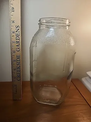 Vintage Ball Glass Jar Measurements  Arrows On Sides • $12