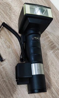 £39.99 • Buy Metz 45 CL-1 Hammerhead / Handle Mount Flash Gun With Sync Cord Vintage