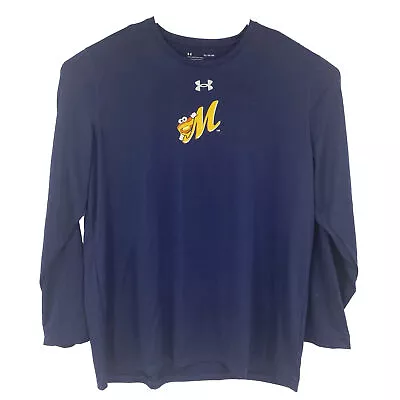 Under Armour Montgomery Biscuits Long Sleever Performance Shirt Mens  XL  Loose • $28.88