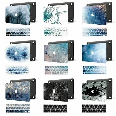 Laptop Accessories Marble Rubberized Hard Case Key Cover For New Macbook Air Pro • $14.39