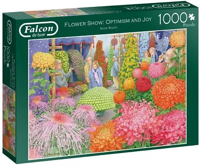 Jigsaw Puzzles 1000 Pieces - The Flower Show • £14.98