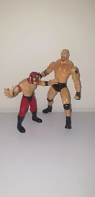 WWE Stone Cold Steve Austin And Mysterio 1999 Figures Wrestling Bundle WCW WWF • $19.99