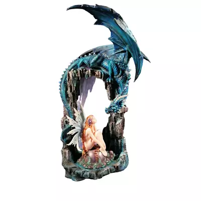 Nemesis Now Adolinda Fairy Dragon D4841P9 19 Inch Figurine Gothic Hand Painted • $427.17