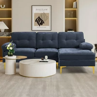 New INGALIK Convertible Sectional Sofa Couch Convertible L Shaped Couch  • $500