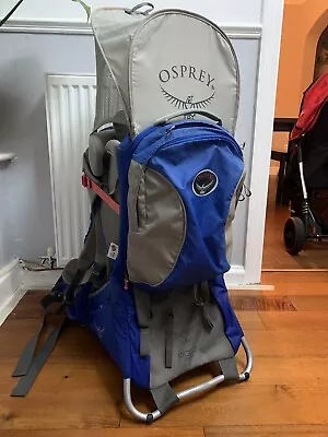 Osprey Poco Premium Blue Detachable Bag Child Backpack Carrier • £190