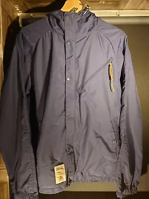 Addict Jacket Blue Waterproof Mens Size Small S • £18