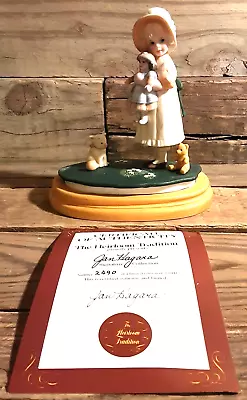 Jan Hagara Figurine Mandy Porcelain With Certificate And Box Vintage Home Decor • $9.09