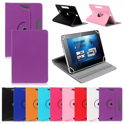 $15.19 • Buy Universal Leather Case Folio Stand Cover For 7  8  9  10.1  Android Tablet PC