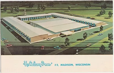 Postcard Holiday Inn #2 Of Madison Wisconsin U.S.A.  • £3.99