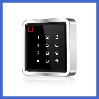 Metal Shell Waterproof 13.56MHz WG26/34 Keypad MF/S50 Access Control RFID Reader • $29.95