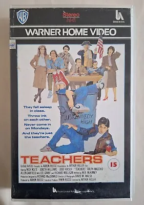 Teachers VHS Warner Bros 1st Release Big Box Ex Rental Pre/Post Cert  • £10