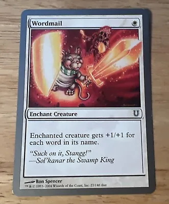 Wordmail Unhinged - MTG • £1.25