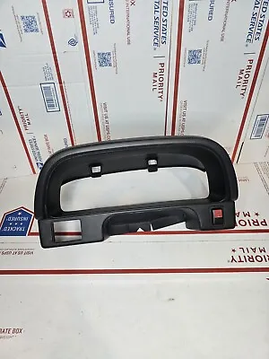 Honda Civic Hatchback EF 90-91 1990-1991 Black Gauge Cluster Hood Bezel • $59.99