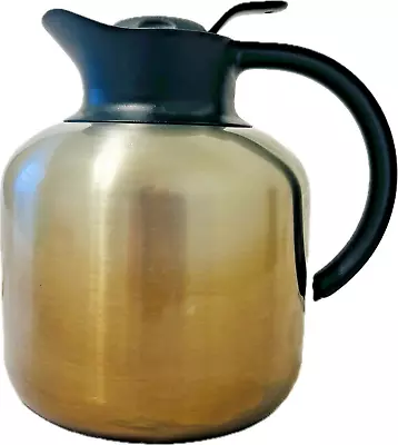 IKEA SLUKA Vacuum Coffee Pot Carafe Brushed Stainless Steel Rare Tea Or Coffee • $25.93