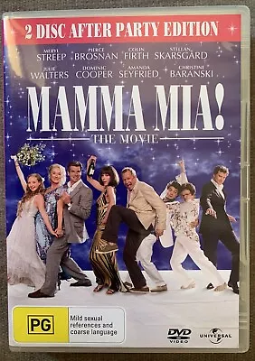 Mamma Mia! ABBA After Party Edition 2 Disc DVD 2009 / Region 4 / FREE POST • $7