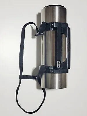 Vintage Igloo Stainless Steel 1-liter Thermos Foldable Handlewith Mug And Strap • $8.50