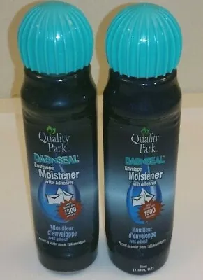 Envelope Moistener Quality Park Dab N Seal 2 Pack - With Adhesive • $9.99