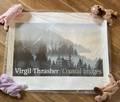 Virgil Thrasher - Coastal Images Gallery Promo- 1987 Screen Print -Serigraph • $134.99