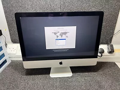 Apple IMac 21.5  Intel Core I5 2.7GHz Late-2012 1TB HDD 8GB RAM A1418 • £99.99