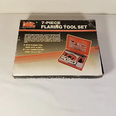 MIT Michigan Industrial Tools 7 Pc. Flaring Tool Set 6485 Copper Tubing Cutter • $25.49