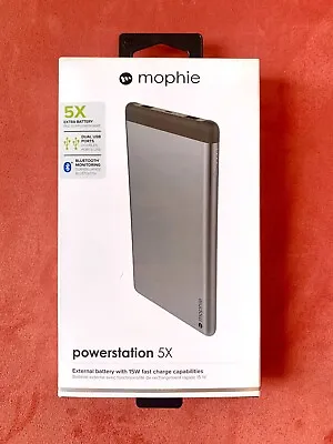 Open Box Mophie Powerstation 5x AC Portable Power Bank 10000 MhA ~ • $29