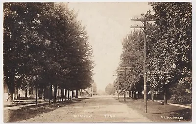 Michigan Memphis Pesha Real Photo Posted 1915 To F.s. Martin Sarnia Ontario. • $50