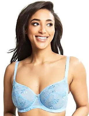 Panache Tango Balcony Bra	Underwired Full Coverage Supportive Bras 9076 Bluebell • £23.80