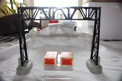 Lionel Postwar #450 Signal Bridge - With 450-l Light Heads/org Boxes • $15