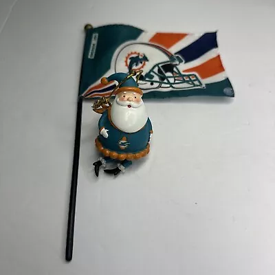 Miami Dolphins Ornament And Flag • $9.99