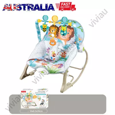 Baby Rocker Infant Swing Chair  Baby Seat For Girl Or Boy Bouncer With Music AU  • $73.15