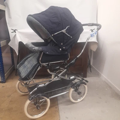 £199.99 • Buy Bebecar Grand Style Pushchair/Pram Check Pattern Classic Look Collect HU1