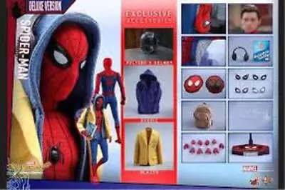 Hot Toys Spider-Man Homecoming Dx Edition With Bonus Accessories • $1163.85