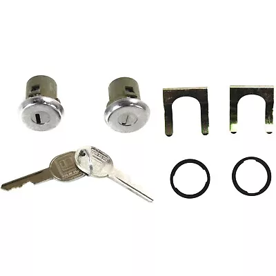 Set Of 2 Door Lock Cylinders Front For Chevy Blazer Luv Express Van S-10 Pair • $18.29