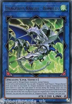 RIRA-EN098 Dragunity Knight - Romulus Ultra Rare UNL Edition Mint YuGiOh Card • £4.29