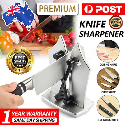 $7.95 • Buy Hard Carbide Professional Sharpens Kitchen Knife Sharpener Sharpening Stone NEW