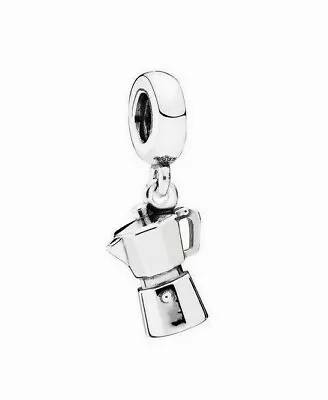 $59.95 • Buy Authentic PANDORA Coffee Lovers Charm 791514 RETIRED