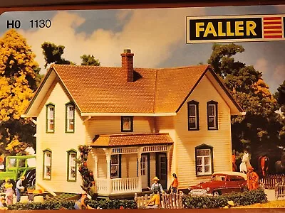 HO Faller Farmhouse Kit #1130 Pre-colored Plastic Parts Made In Germany New I • $20