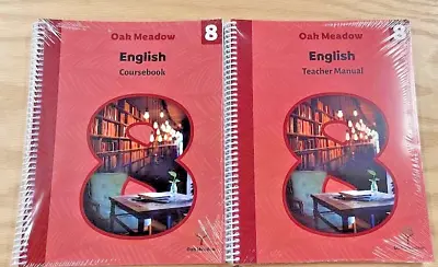 Oak Meadow English Grade 8 Coursebook And Teacher Manual (2022 Version) • $110