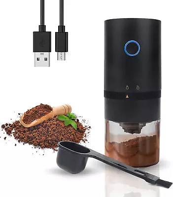 VECH Coffee Grinder Electric Burr Coffee Grinder Portable Coffee Bean Grinder • £31.76